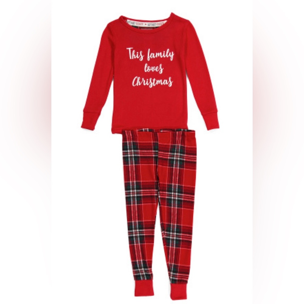 This Family Loves Christmas pajama set